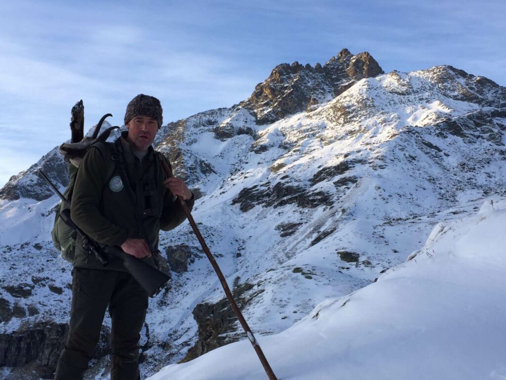 Luca Chatrian, anima del Trofeo Monte Cervino, caccia con LRS