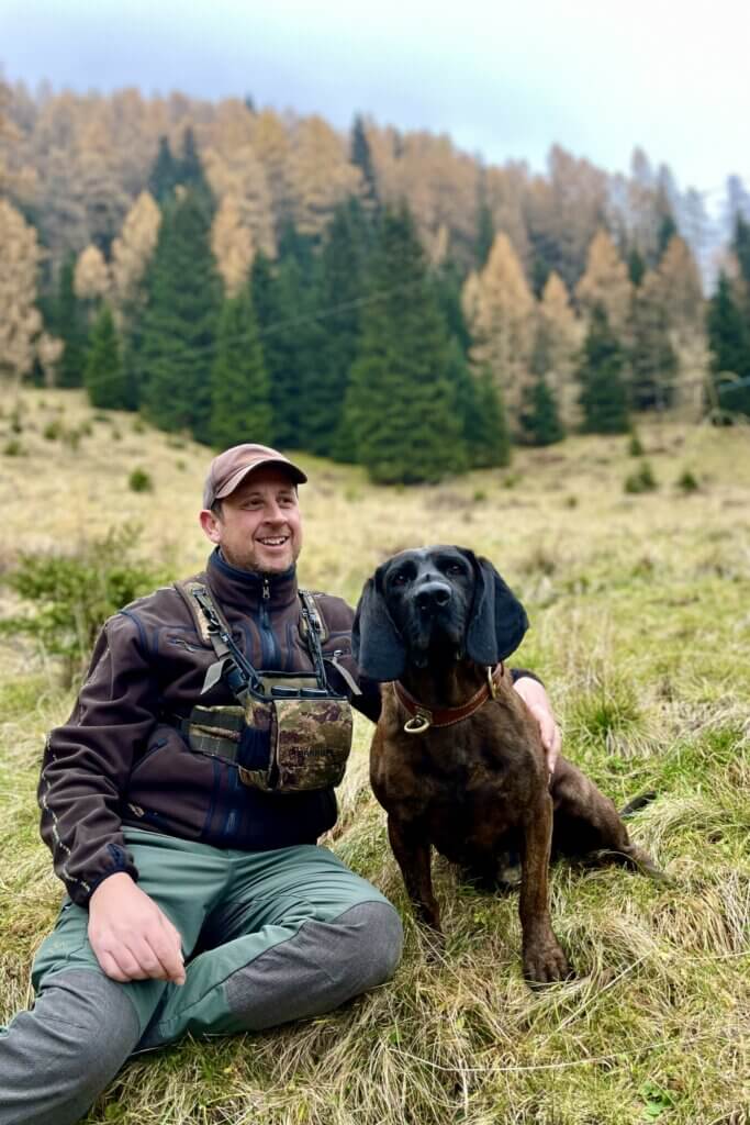 Vincenzo Frascino con il Kamko Mountain Hunter lato marrone