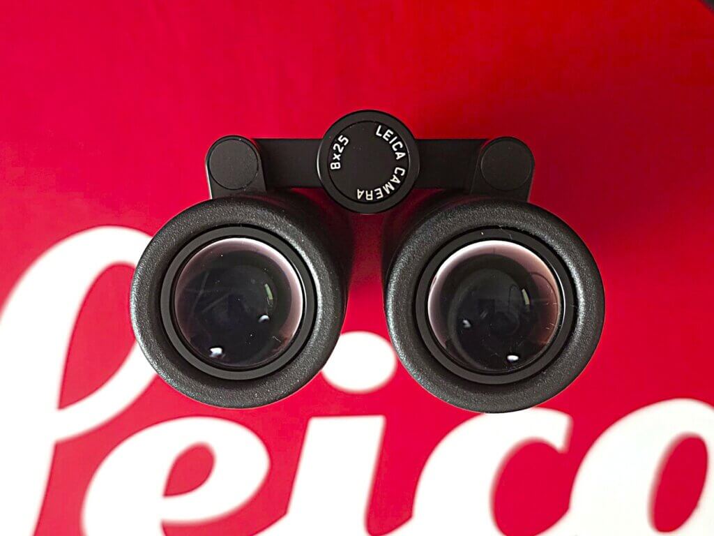 Gli oculari sovradimensionati del nuovo Leica Noctivid 8x25